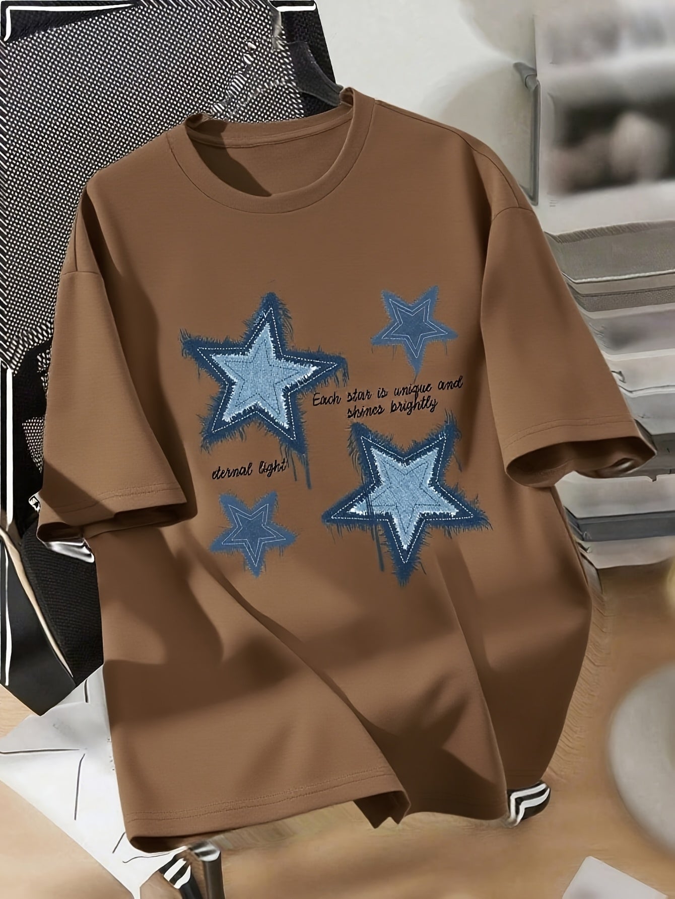 [Elegant T-Shirt] Comfortable Elegant Women's T-Shirt | Fashionable Printed, Round Neck, Suitable for All Seasons, Casual Top, Locally Shipped, Summer Pure Top, Party Must-Have