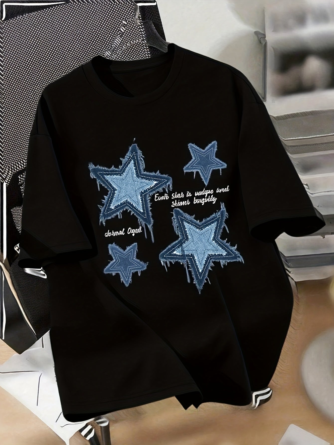 [Elegant T-Shirt] Comfortable Elegant Women's T-Shirt | Fashionable Printed, Round Neck, Suitable for All Seasons, Casual Top, Locally Shipped, Summer Pure Top, Party Must-Have